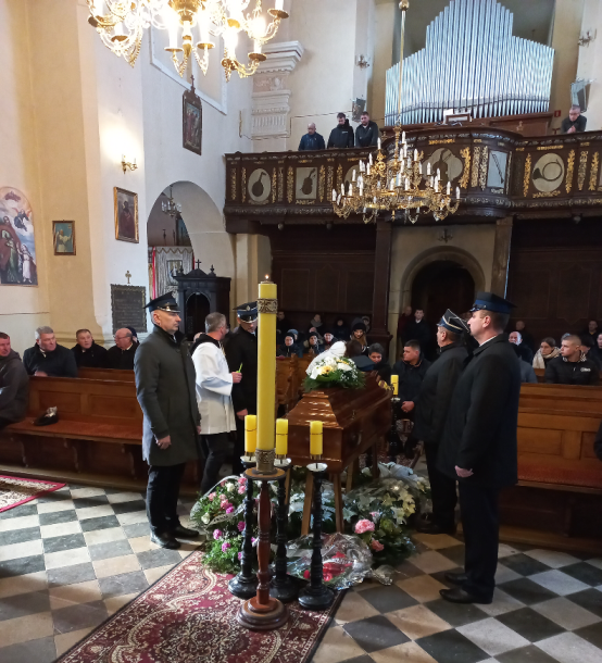 pogrzeb śp. dh Marcina